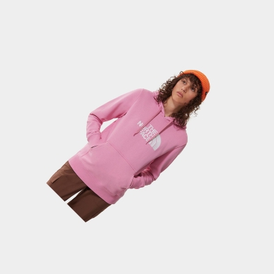 Women's The North Face Drew Peak Hoodie Orange | US620CUJH