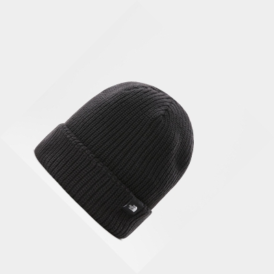 Women's The North Face FISHERMAN Beanies Black | US459QJWV