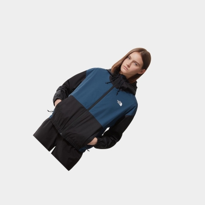 Women's The North Face Farside Waterproof Jackets Blue | US480INEK