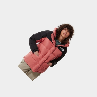 Women's The North Face Himalayan Down Jackets Rose | US290WMNY