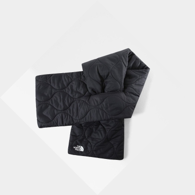 Women's The North Face INSULATED SCARF Scarves Black | US862KLME