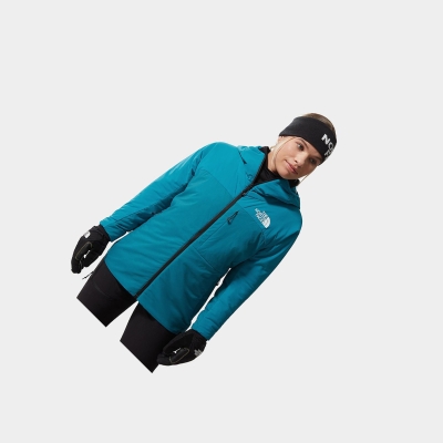 Women's The North Face L3 VENTRIX™ Hooded Insulated Jackets Blue | US817TQYV