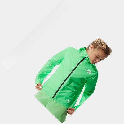 Women's The North Face LIGHTRISER FUTURELIGHT™ Lightweight Jackets Green | US325BDAQ