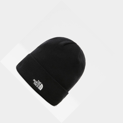 Women's The North Face Norm Beanies Black | US781ZNAG