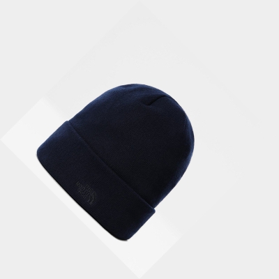 Women's The North Face Norm Beanies Navy | US674CEQP