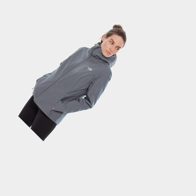 Women's The North Face Quest Highloft Softshell Softshell Jackets Grey | US754AMDH