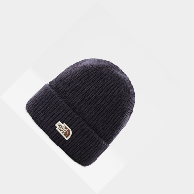 Women's The North Face Salty Dog Beanies Navy White | US508BRWK