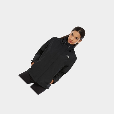 Women's The North Face Sangro Lightweight Jackets Black | US170BQTO