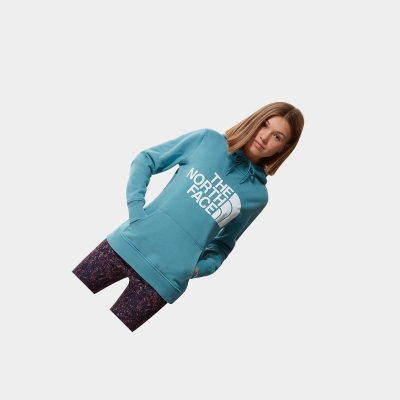 Women's The North Face Standard Hoodie Blue | US905OHQA