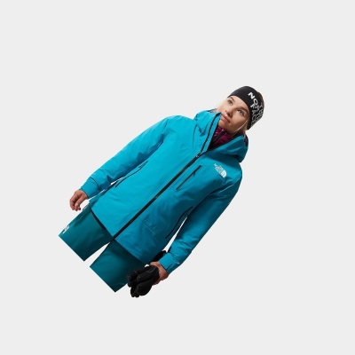 Women's The North Face Summit FUTURELIGHT™ Waterproof Jackets Blue | US927VNUO