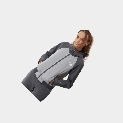 Women's The North Face TEKWARE FLEECE Sweatshirt Grey | US072EKDV